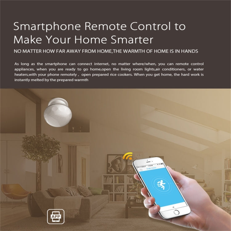 NEO NAS-PD02W Wireless WiFi PIR Detector Motion Sensor, with Magnet Bracket & Support Android / IOS systems & Ultra-bright Red LED NEO NAS-PD02W Wireless WiFi PIR Detector Motion Sensor, with Magnet Bracket & Support Android / IOS systems & Ultra-bright Red LED